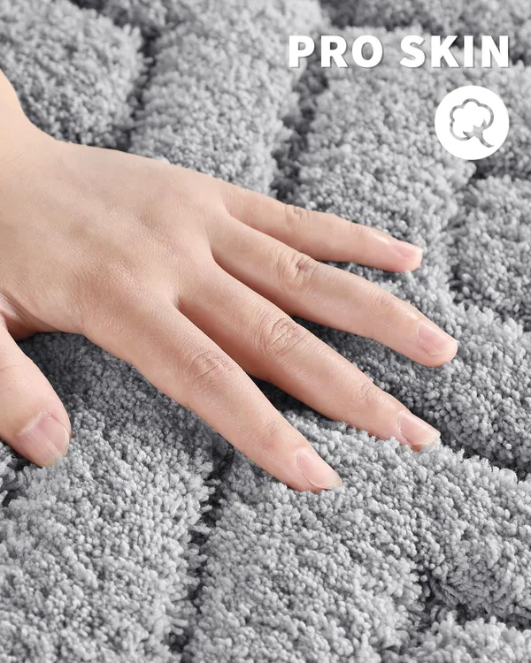 MAA_HOME_CONCEPT_Microfiber_Rugs_Bath_Mat_Super_Absorbent/Anti-Skid_Mats/Bedroom/Door_Mat/Kitchen/Mat_(Silver,_50X80_CM)