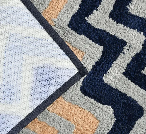 MAA_HOME_CONCEPT_Microfiber_Floor_Mat,_Floor_Mat_for_Bathroom,_Floor_Mat_for_Kitchen,_Anti-Slip_Mat,_Microfiber_Rectangular_Mat_(Zig_ZAG_Blue)