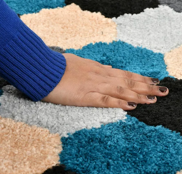 MAA_HOME_CONCEPT_Microfiber_Floor_Mat,_Floor_Mat_for_Bathroom,_Floor_Mat_for_Kitchen,_Anti-Slip_Mat,_Microfiber_Rectangular_Mat_(Honey_Comb_Grey)
