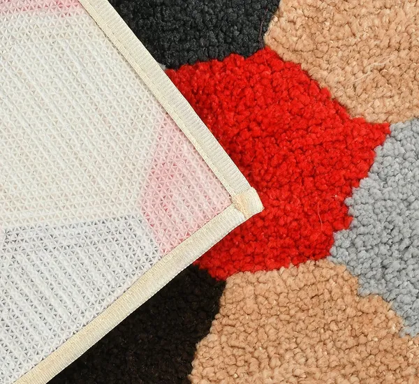 MAA_HOME_CONCEPT_Microfiber_Floor_Mat,_Floor_Mat_for_Bathroom,_Floor_Mat_for_Kitchen,_Anti-Slip_Mat,_Microfiber_Rectangular_Mat_(Honey_Comb_Beige)