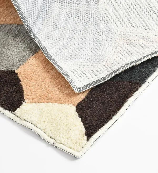 MAA_HOME_CONCEPT_Microfiber_Floor_Mat,_Floor_Mat_for_Bathroom,_Floor_Mat_for_Kitchen,_Anti-Slip_Mat,_Microfiber_Rectangular_Mat_(Honey_Comb_Black)