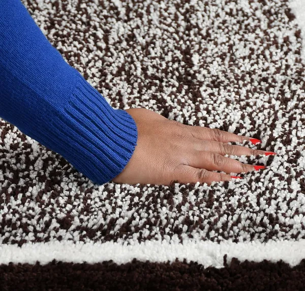 MAA_HOME_CONCEPT_Microfiber_Bath_Mat_Super_Absorbent/Anti-Skid_Mats_for_Bathroom/Bedroom/Door_Mat/Kitchen/Floor_Mat_(Border_Brown,_50x80)