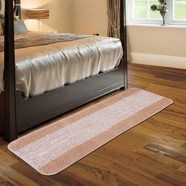 MAA_HOME_CONCEPT_40x60_cm_1500_GSM_Microfiber_Bath_Mat_Super_Absorbent/Anti-Skid_Mats_for_Bathroom/Bedroom/Door_Mat/Kitchen/Floor_Mat_(Beige,_40X120)