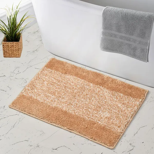 MAA_HOME_CONCEPT_40x60_cm_1500_GSM_Microfiber_Bath_Mat_Super_Absorbent/Anti-Skid_Mats_for_Bathroom/Bedroom/Door_Mat/Kitchen/Floor_Mat_(Beige,_40X60)
