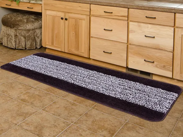 MAA_HOME_CONCEPT_40x60_cm_1500_GSM_Microfiber_Bath_Mat_Super_Absorbent/Anti-Skid_Mats_for_Bathroom/Bedroom/Door_Mat/Kitchen/Floor_Mat_(Brown,_40X120)