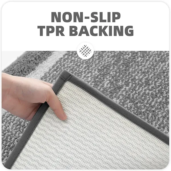 MAA_HOME_CONCEPT_Bath_Mat_Microfibe_Absorbent/Anti-Skid_Mats_for_Bathroom/Door_Mat/Kitchen/Floor_Mat,Bathroom_50X80_cm_(Grey)