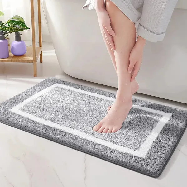 MAA_HOME_CONCEPT_Bath_Mat_Microfibe_Absorbent/Anti-Skid_Mats_for_Bathroom/Door_Mat/Kitchen/Floor_Mat,Bathroom_|_Non_Slip_mat_for_Bathroom_50X80_cm_(Lt-Grey)