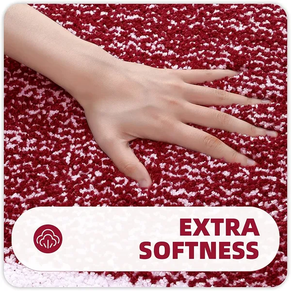 MAA_HOME_CONCEPT_Bath_Mat_Microfibe_Absorbent/Anti-Skid_Mats_for_Bathroom/Door_Mat/Kitchen/Floor_Mat|50X80_cm_(Maroon)