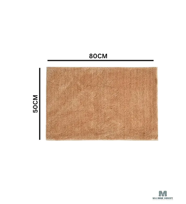 MAA_HOME_CONCEPT_Microfiber_Bath_Mat_Super_Absorbent/Anti-Skid_Mats_for_Bathroom/Bedroom/Door_Mat/Kitchen/Floor_Mat_(Solid_Beige)