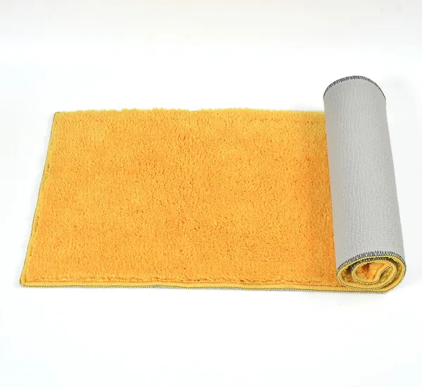 MAA_HOME_CONCEPT_Kitchen_Floor_Mat_Door_Runner_Mat_Doormat_for_Kitchen_Microfiber_Stripe_Kitchen_Mat_Size_40X60CM_40X120CM_(Solid_Yellow',_40X60CM_40X120CM)