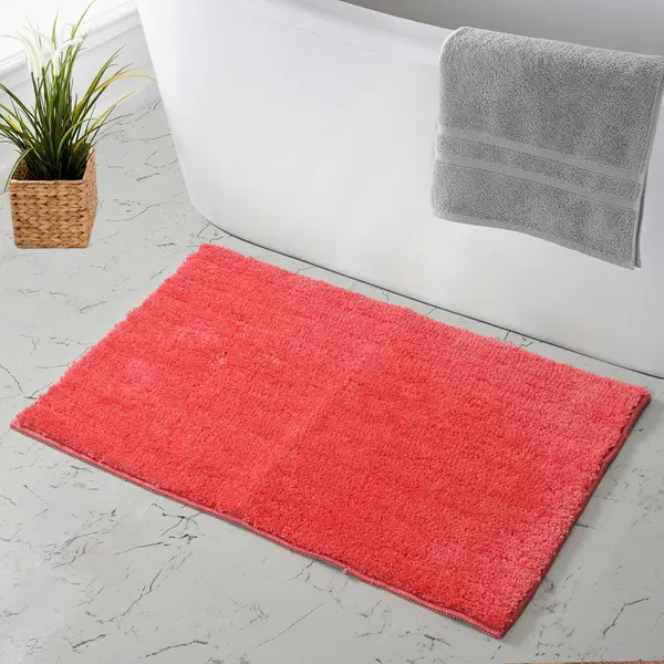 MAA_HOME_CONCEPT_Microfiber_Bath_Mat_Super_Absorbent/Anti-Skid_Mats_for_Bathroom/Bedroom/Door_Mat/Kitchen/Floor_Mat_(Pink,_40X60)