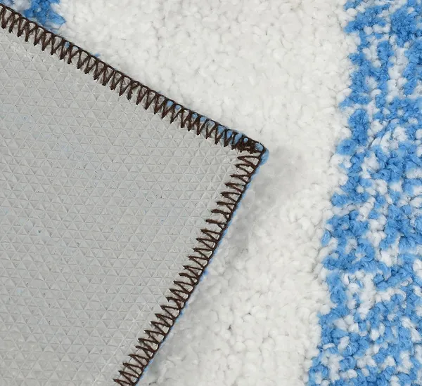 MAA_HOME_CONCEPT_Stripe_1500_GSM_A20_Microfiber_Bath_Mat_Super_Absorbent/Anti-Skid_Mats_for_Bathroom/Bedroom/Floormat/Doormat_(Light_Blue)