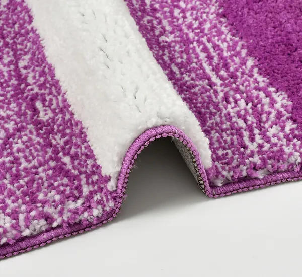 MAA_HOME_CONCEPT_Stripe_1500_GSM_A20_Microfiber_Bath_Mat_Super_Absorbent/Anti-Skid_Mats_for_Bathroom/Bedroom/Floormat/Doormat_(Purple)