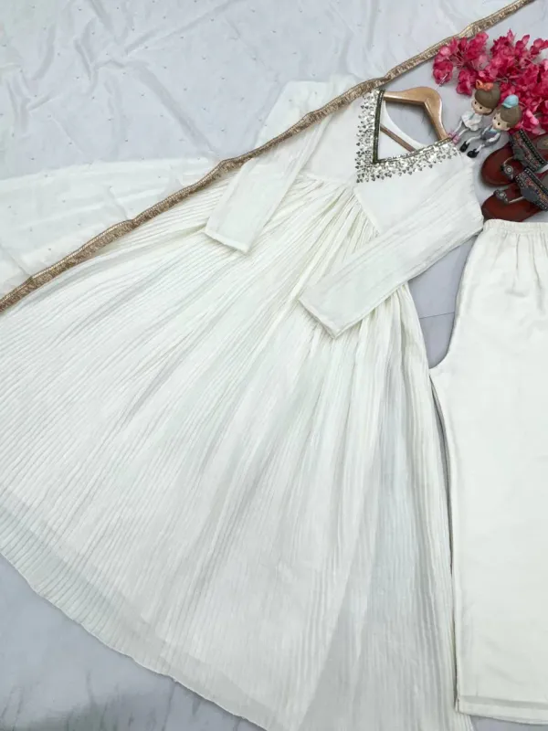 White_Pure_Chinon_Silk_Embroidered_Alia_Cut_Anarkali_Gown_Dupatta_&_Bottom