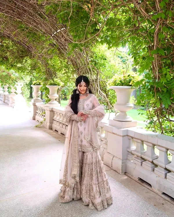 Beige_Designer_Party_Wear_Look_Pure_Heavy_Faux_Georgette_Fabric_Top_Palazzo_Dupatta_Set_For_Women