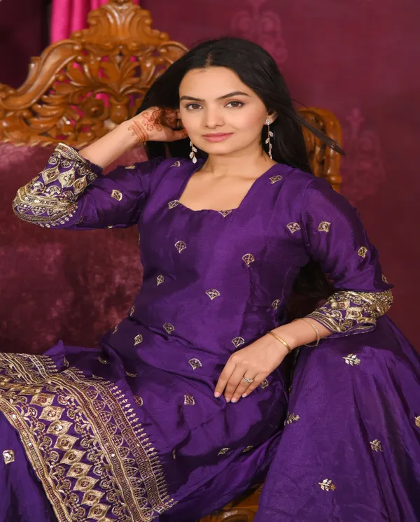 Multicolor_New_Designer_Suit_With_Chinon_Fabric_Embroidered_Sequence_Work_For_Women