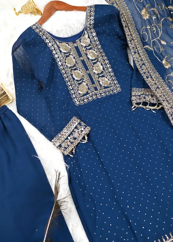 Blue_New_Designer_Top_Pant_Dupatta_With_Embroidered_Sequence_Work_Faux_Georgette_Fabric_For_Women