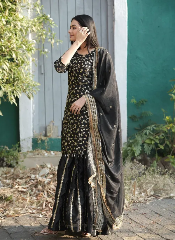 Multicolor_New_Designer_Embroidered_Chinon_Lehenga_Suit_For_Ladies_With_Sequence_Embroidered_Work._For_Women