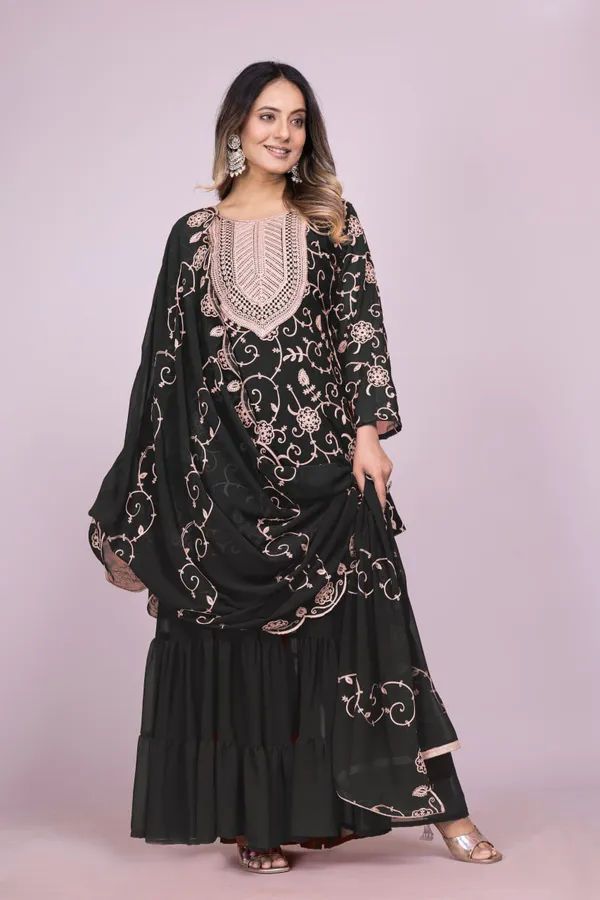 Black_Designer_Embroidered_Georgette_Sharara_Suit_With_Embroidered_Work_For_Women