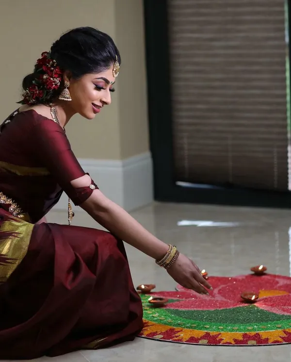 Multicolor_Saree_With_Soft_Lichi_Silk_Fabric_With_Jacquard_Work_For_Women