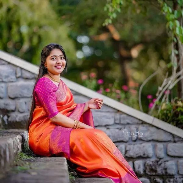 Multicolor_Saree_With_Soft_Lichi_Silk_Fabric_With_Jacquard_Work_For_Women