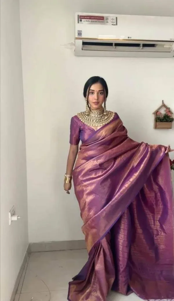Golden_Soft_Cotton_Silk_Saree_With_All_Golden_Waving_Work_For_Women