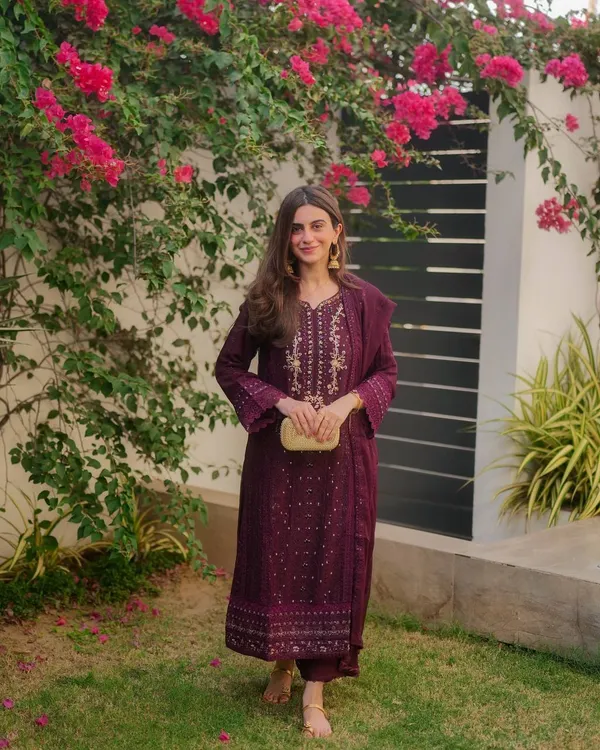 Maroon_Mirror_Embroidered_Kurta_Set_with_Dupatta