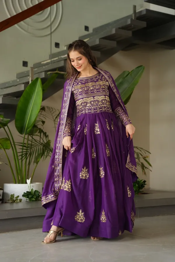 Royal_Purple_Silk_with_Antique_Gold_Embroidery_Gown_For_Women
