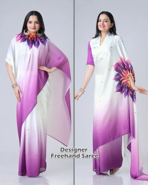 Purple_Ready_To_Wear_Free-H_Satin_Saree_According_To_Modern_Trends_With_Colour_For_Women