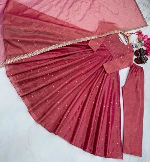 Pink_Anarkali_Gown_With_Embroidery_Work_Twil_Gold_Net_For_Women