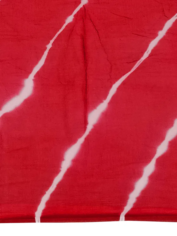 Red_Silk_Blend_Straight_Calf_Length_Round_Neck_Kurta_Sets_For_Women
