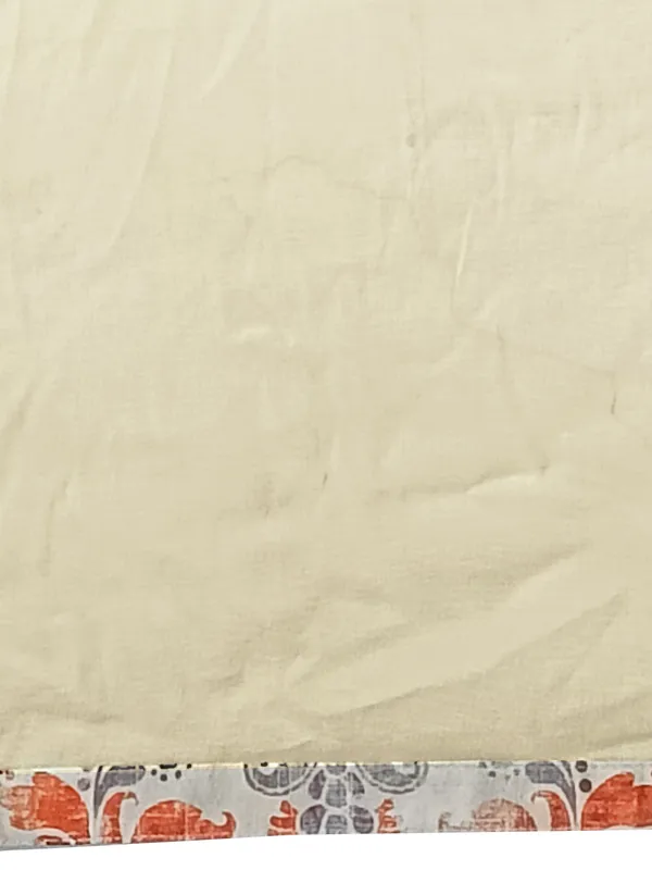 Cream_Silk_Blend_Straight_Calf_Length_Sweetheart_Neck_Kurta_Sets_For_Women