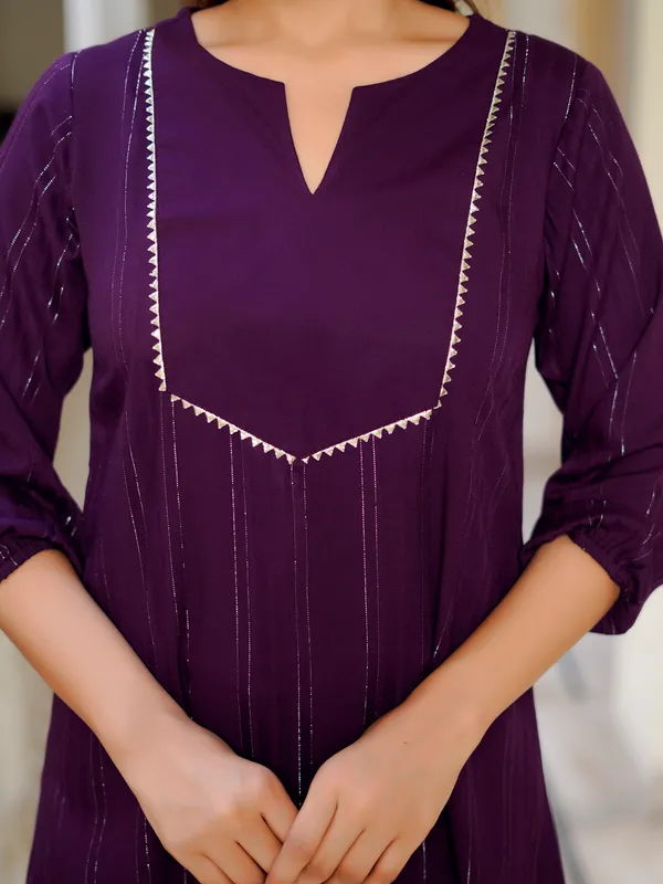 DARK_PURPLE_Viscose_Rayon_Viscose_Rayon_Self_Design_1_Top_:_1_Pant_Co-Ord_Sets_For_Women