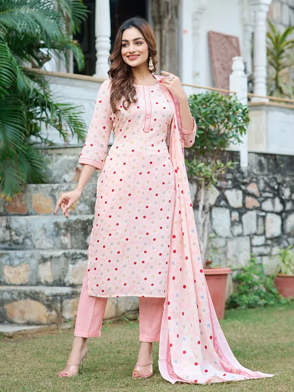 Off_White_Silk_Blend_Straight_Calf_Length_Round_Neck_Kurta_Sets_For_Women