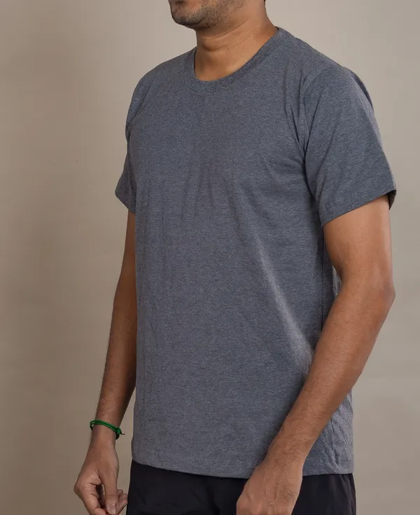 Andhra_Melange_Cotton_220_Gsm_Round_Neck_T_Shirt_For_Men