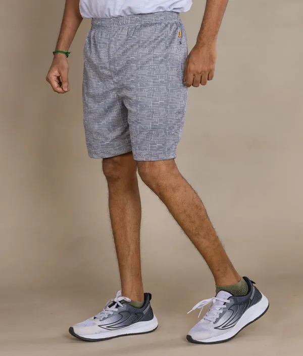 Light_Grey_Matty_Print_Shorts_For_Men