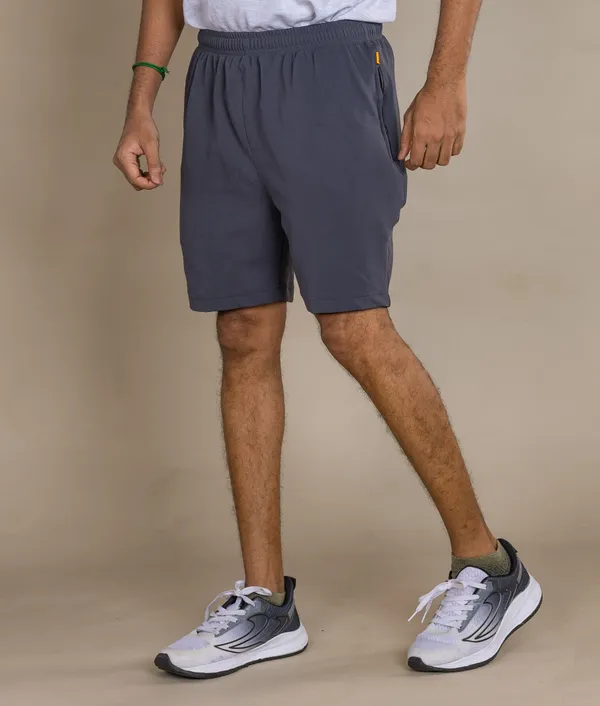 Dark_Grey_Premium_Stylish_Shorts_With_Zip_For_Men