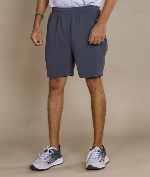 Dark_Grey_Premium_Stylish_Shorts_With_Zip_For_Men
