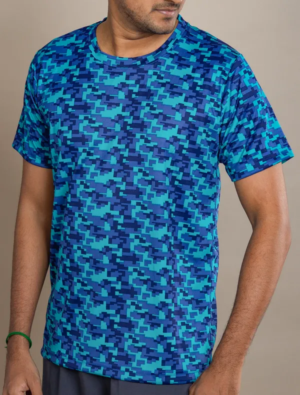 Blue_Printed_Selina_Round_Neck_T_Shirt_For_Men