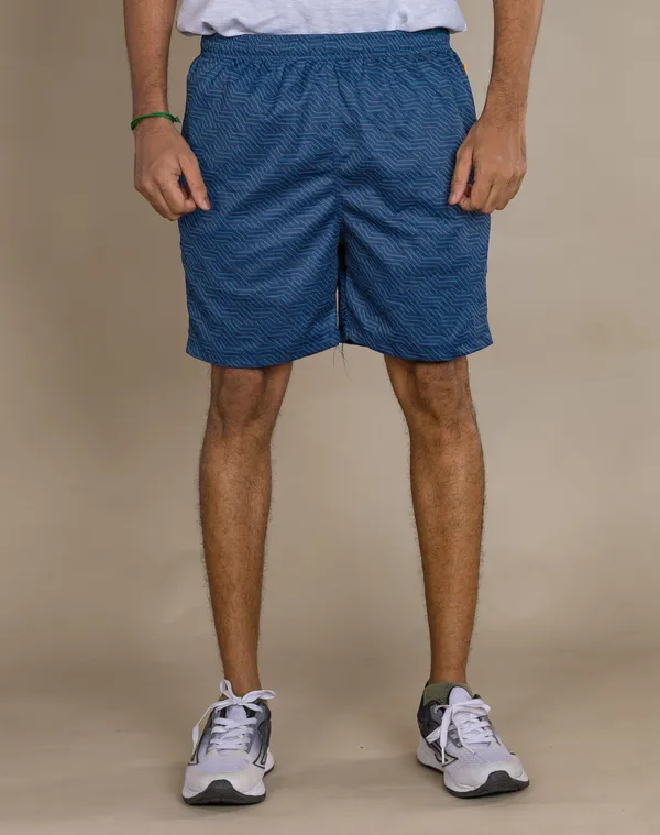 Air_Force_Blue_Matty_Print_Shorts_For_Men