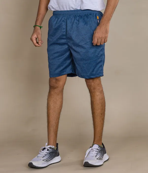 Air_Force_Blue_Matty_Print_Shorts_For_Men