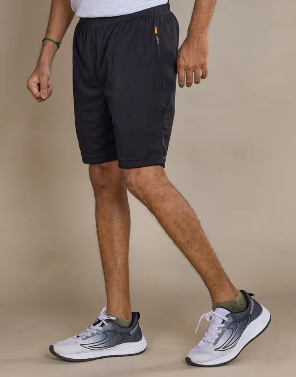 Black_Premium_Stylish_Shorts_With_Zip_For_Men