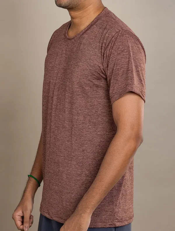 Maroon_Melange_Kit_Kat_Fabric_Round_Neck_T_Shirt_For_Men