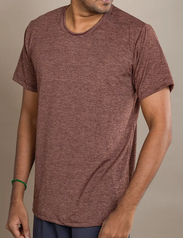 Maroon_Melange_Kit_Kat_Fabric_Round_Neck_T_Shirt_For_Men
