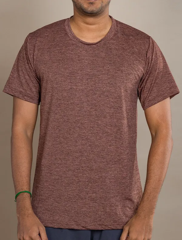 Maroon_Melange_Kit_Kat_Fabric_Round_Neck_T_Shirt_For_Men