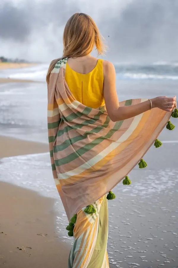 Multi_Colour_soft_linen_cotton_saree