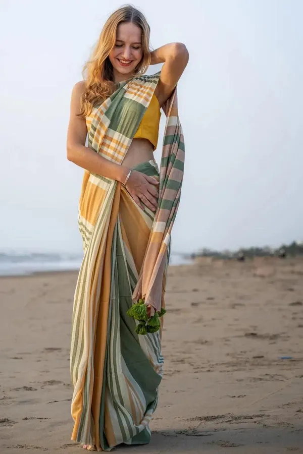 Multi_Colour_soft_linen_cotton_saree