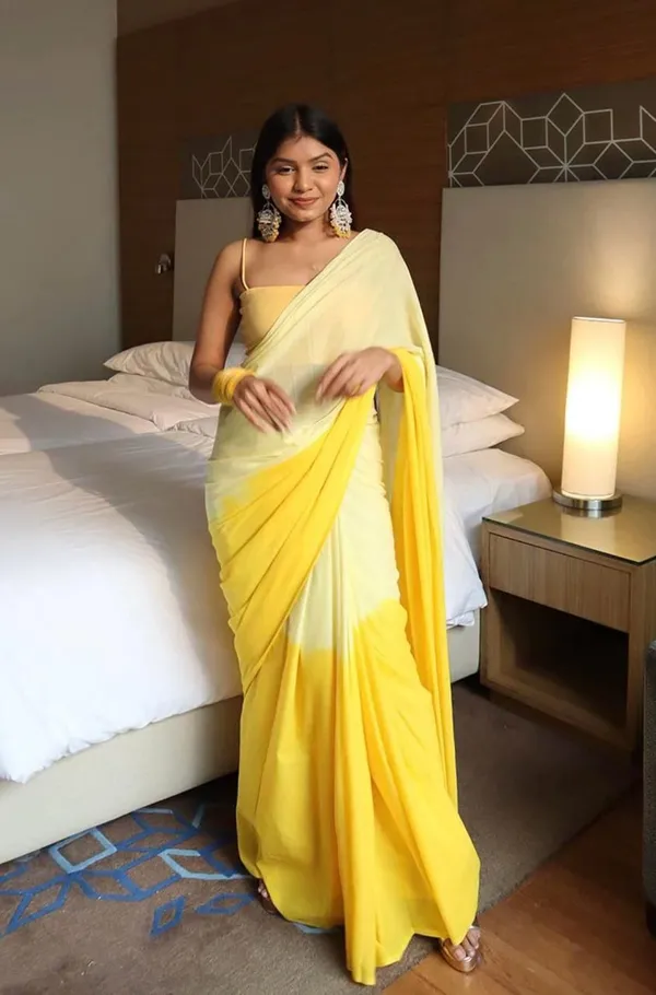 Yellow_Premium_Soft_linen_Cotton_Saree_For_Women