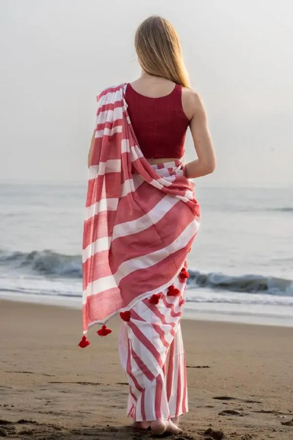 Multi_Colour_soft_linen_cotton_saree