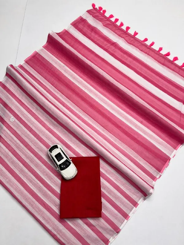 Multi_Colour_soft_linen_cotton_saree